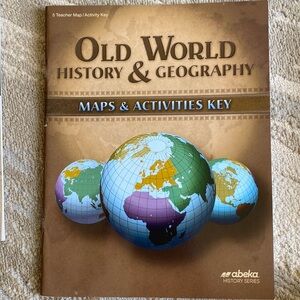 Old World History & Geography Maps & Activities Key 5 Abeka 5th KEY